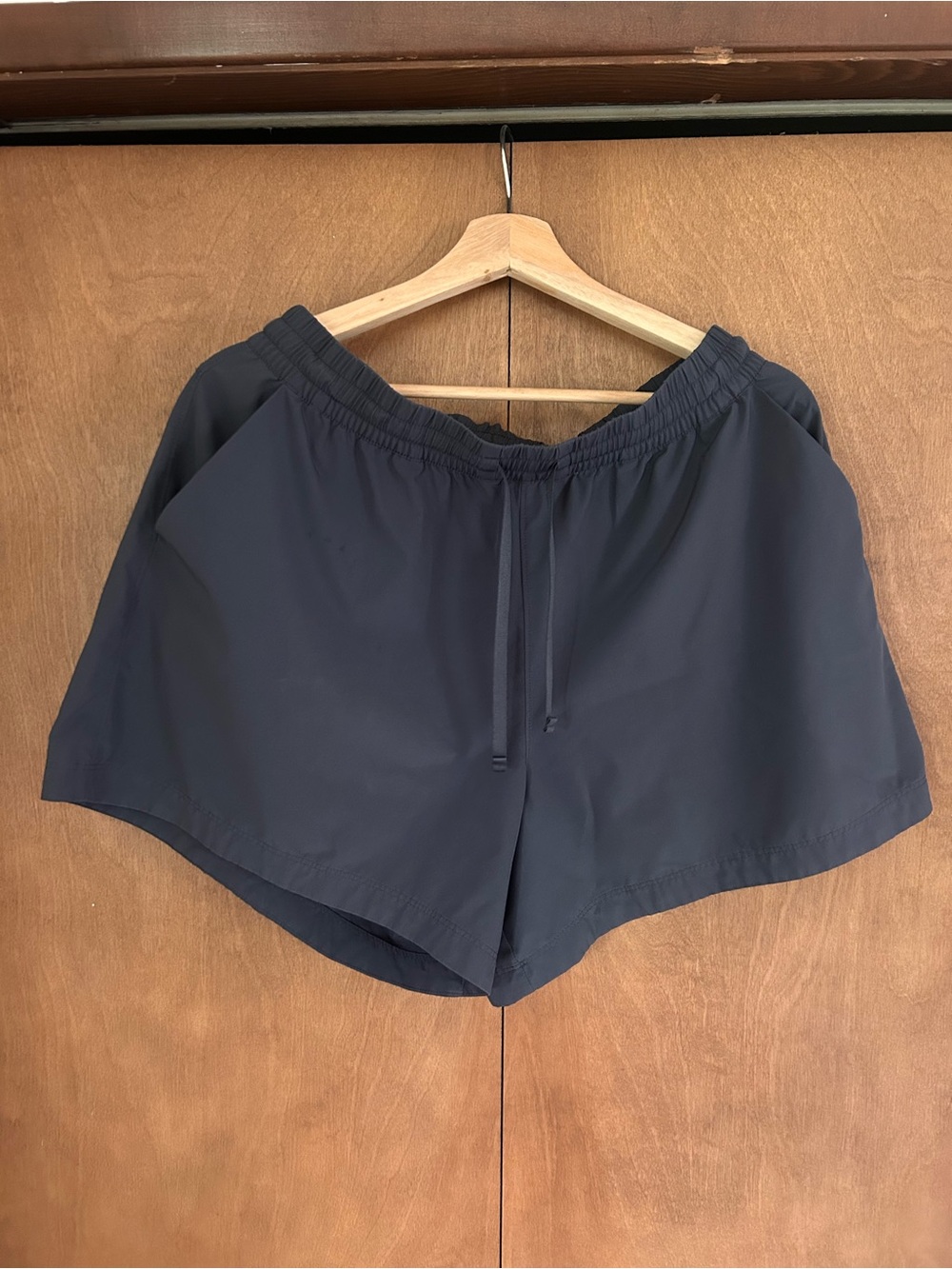Patagonia Women's Dark Gray Elastic Waist Athletic Shorts